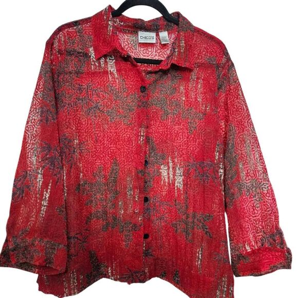 Chico's blouse - Picture 1 of 7